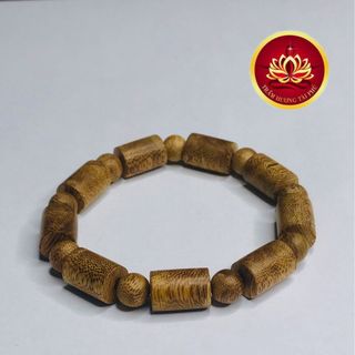 Vòng tay trầm hương đốt trúc 12MM tự nhiên