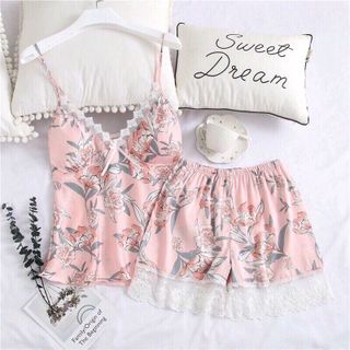 Bộ lụa mút ngực