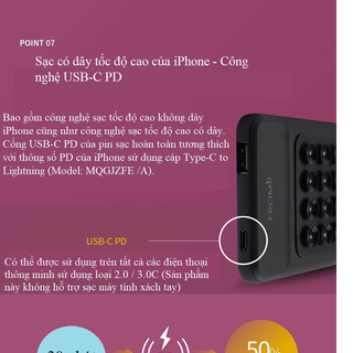 Pin sạc dự phòng không dây Fromb Hàn Quốc