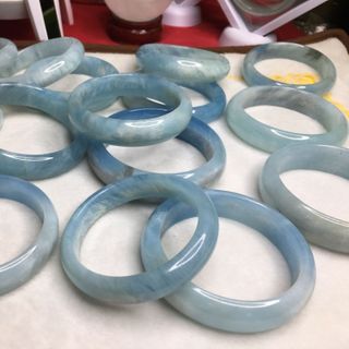 Vòng tay đá Aquamarin