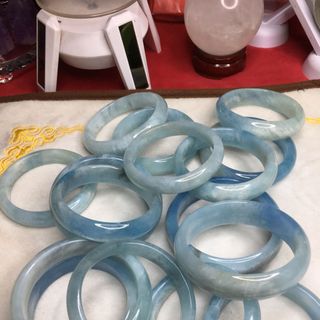 Vòng tay đá Aquamarin