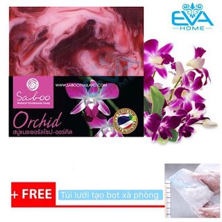 Xà Phòng Saboo Hoa Lan - Orchid Soap Handmade Thailand