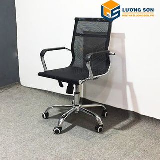 Ghế xoay liền lưới lưng thấp G3005 Lương Sơn