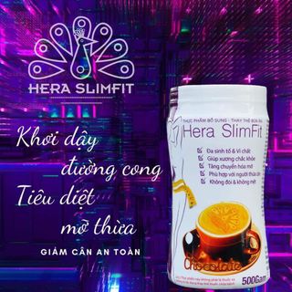 GIẢM CÂN SIÊU AN TOÀN - HERA SLIMFIT 500GR - GIẢM MỠ NỘI TẠNG, EO CHUẨN DÁNG THON