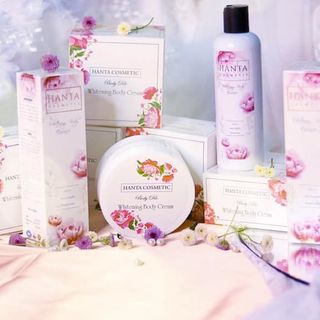 Combo Kem Body Ủ Trắng Hanta Cosmetic