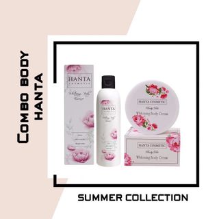 Combo Kem Body Ủ Trắng Hanta Cosmetic