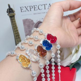 Lắc tay bạc mix tỳ hưu