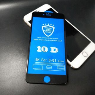 KÍNH CƯỜNG LỰC 10D XỊN HỘP CÁC MÃ IPHONE