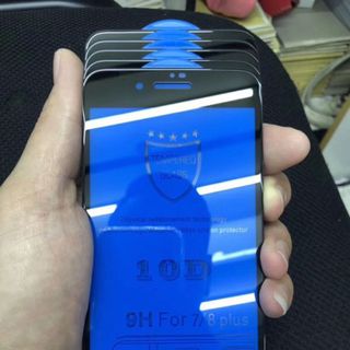 KÍNH CƯỜNG LỰC 10D XỊN HỘP CÁC MÃ IPHONE