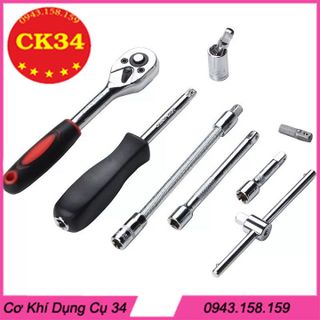 Bộ dụng cụ 46 chi tiết bộ dụng cụ mở bu lông ốc vít đa năng - Bộ dụng cụ sửa chữa đa năng