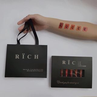 Set 5 Son Kem Rich Siêu Lì Phủ Lụa