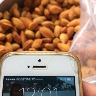 HẠNH NHÂN RANG BƠ VỎ MỎNG chuẩn