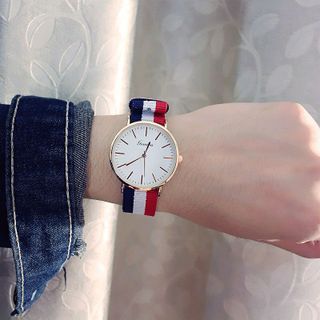 Đồng hồ dây vải nam nữ