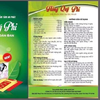 Phụ khoa Hồng Quý Phi