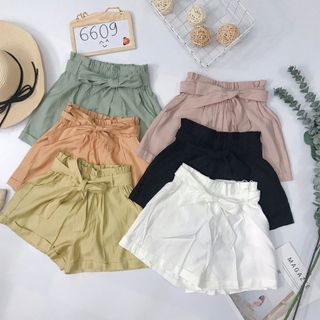 Quần short cột dây nơ siêu cute giá sỉ