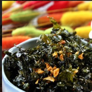 Healthyfood- Sỉ Rong Biển Nha Trang - cháy tỏi dầu phụng