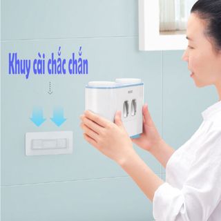 Dụng cụ lấy kem đánh răng tự động Ecoco - Kèm 4 cốc