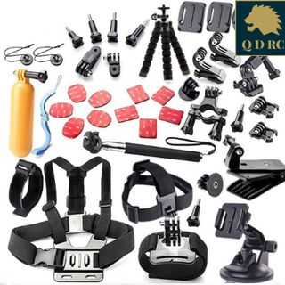 Bộ phụ kiện 52 món cho GOPRO XIAOMI SJCAM máy quay hành động action cam