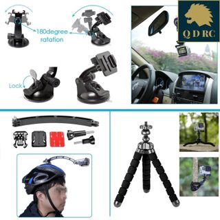 Bộ phụ kiện 52 món cho GOPRO XIAOMI SJCAM máy quay hành động action cam