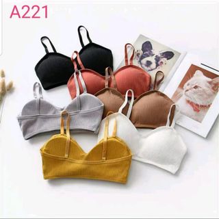 ÁO BRALET THUN SỌC SỢI TRE A221 giá sỉ