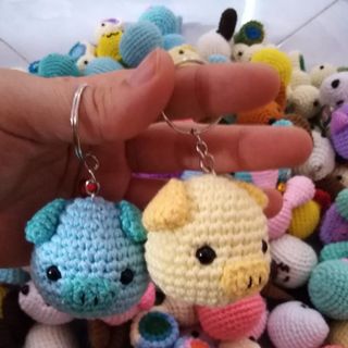 Móc khóa đầu heo