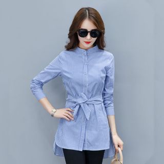 ÁO DÀI SỌC XANH