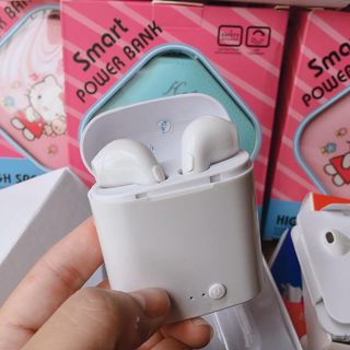 TAI NGHE BLUETOOTH KHÔNG DÂY I7S KÈM DOCK SẠC VÀ 2 TAI NGHE