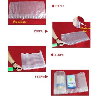 Đệm hơi cuộn khổ 15cm dài 50m gói hàng chống sốc bóng khí bọc hàng inflatable túi khí chèn hàng-MHPACK