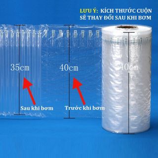 Đệm hơi cuộn khổ 15cm dài 50m gói hàng chống sốc bóng khí bọc hàng inflatable túi khí chèn hàng-MHPACK