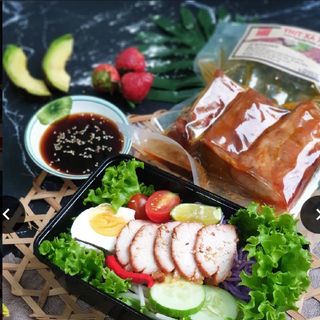 Healthyfood - Thịt Xá xíu hít chân không -300 gr - Lala salad