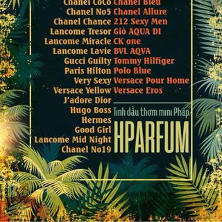 Tinh dầu nước hoa Hparfum