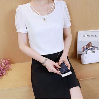 ÁO CỔ ĐÍNH HẠT