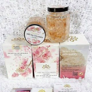 Mặt Nạ Collagen Hoa Hồng