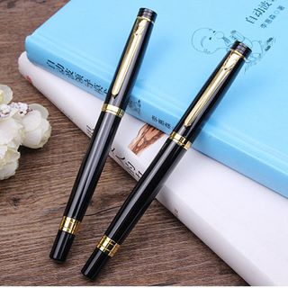 Bút ký dạ bi Bossi 490RB – Đen cài vàng