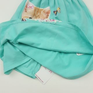 Váy Ba lỗ Bé Gái họa tiết Mèo Thỏ Sz 2-8 tuổi
