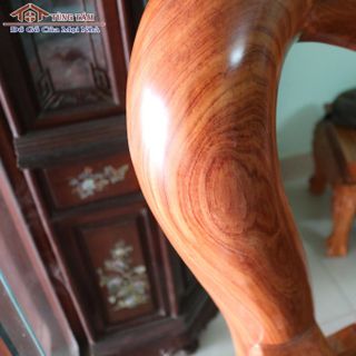 Bộ Nghê Đỉnh gỗ hương tay 12 10 món