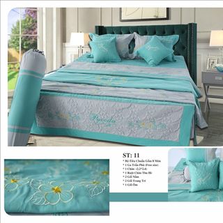 Bộ drap phủ cotton Pyeoda