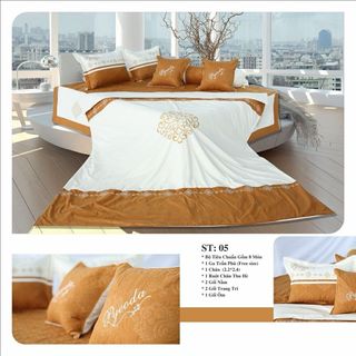 Bộ drap phủ cotton Pyeoda