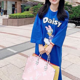 Đầm thun form rộng daisy
