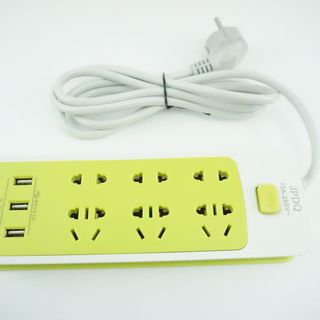 Ổ cắm điện thông minh JPDQ 6 phích cắm 3 USB giá sỉ