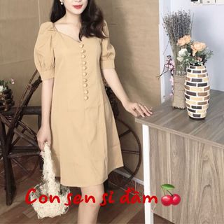 Đầm tay phồng