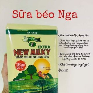 SỮA BÉO NEW MILKY NGA AUTH
