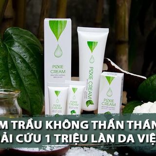 KEM TRẦU PIZKIE 30GR - TRỊ MỤN VIÊM DA VIÊM DA DỊ ỨNG VIÊM DA CƠ ĐỊA CHÀM SỮA