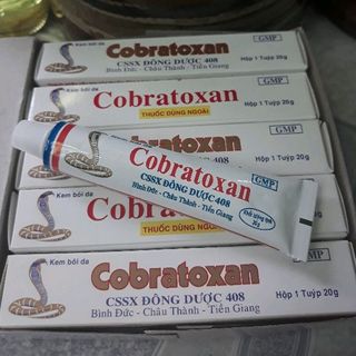 Kem xoa nọc rắn hổ mang 10tuyp/hộp