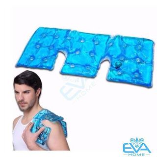 Túi Chườm Vai Muối Đông Đồng Xu Nóng Lạnh Heat Pad With Pouch