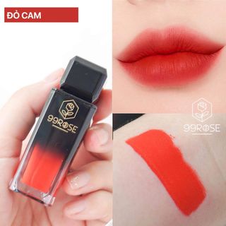 Son Tơ 4D 99ROSE đỏ cam