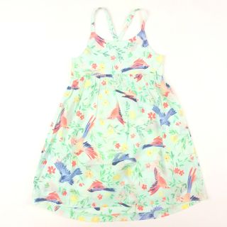 Váy bé gái 2 dây vắt chéo Sz 3 đến 8 tuổi