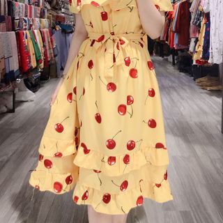 ĐẦM BẸT VAI CHERRY