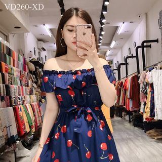ĐẦM BẸT VAI CHERRY