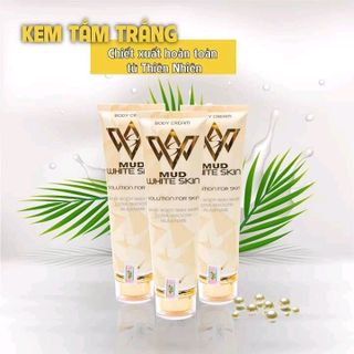 tắm trắng body mud white skin vychi